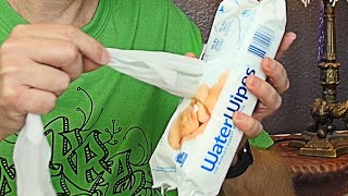 WaterWipes Sensitive Baby Wipes Review [upl. by Adnamra]