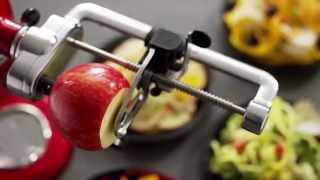 How to Use Your KitchenAid Spiralizer Attachment  Sur La Table [upl. by Helbona510]