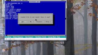 Installing MSDOS 622 and Windows 31 [upl. by Nnave52]