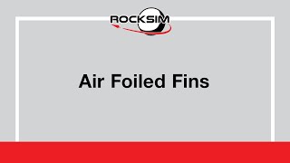 RockSim11  Air Foiled Fins [upl. by Curran352]