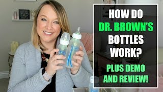 How Do Dr Browns Bottles Work With Review amp Demo [upl. by Hodges]