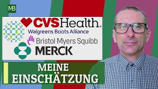 CVS HEALTH  WALGREENS BOOTS ALLIANCE  BRISTOL MYERS SQUIBB  MERCK amp CO  Vergleich 27052024 [upl. by Arateehc]