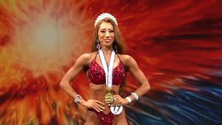 【安井友梨】JBBF FITNESS JAPAN GRAND CHAMPIONSHIPS 2021【ビキニフィットネス】 [upl. by Onirotciv]