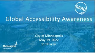 Global Accessibility Awareness Day 2022 [upl. by Nowyt]