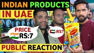 SOHAIB IN INDIAN MARKET UAE FOOD PRICE COMPARISON INDIA VS UAE PAKISTANI REACTION ON INDIA REAL TV [upl. by Emmalee766]