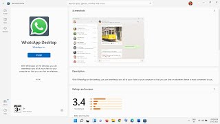 Fix WhatsApp Desktop App Not Installing On Microsoft Store On Windows 11 amp 10 [upl. by Ojyma834]