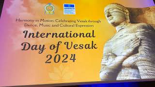 International Day of Vesak  Unesco  Paris 23 Mai 2024 [upl. by Newmark]