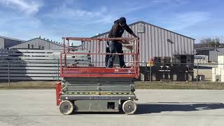 2012 Skyjack Scissor Lift SJ3226 [upl. by Eniruam]