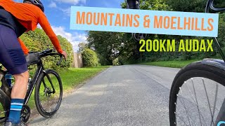 Ep 63 Mountains and Moelhills 200km audax [upl. by Aihsenak943]