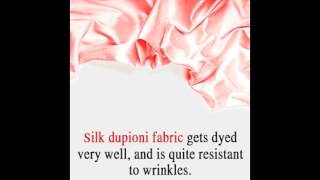 Characteristics and Uses of Silk Dupioni Fabric We Bet You Never Knew [upl. by Dranal]