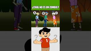 ¿CUÁL NO ES UN ZOMBIE trivia quiz [upl. by Ellainad]