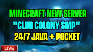 PUBLIC SMP JAVAPOCKET  Minecraft Server Live 247  ROAD TO 4k [upl. by Drofyar]