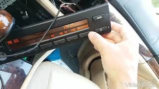 BMW E39 AUX input easy [upl. by Ayres673]