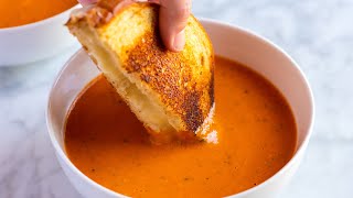 Easy Roasted Tomato Soup Recipe [upl. by Tiras960]