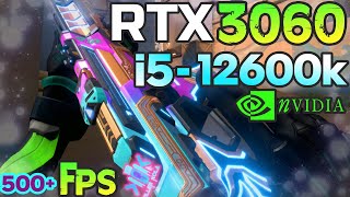 VALORANT LIVE GOLD  RTX 3060  i512600K ASMR 450FPS [upl. by Nodlehs]