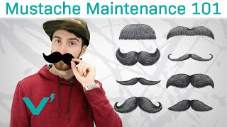 Mustache Growth and Maintenance 101  How To Grow A Mustache [upl. by Yonatan]