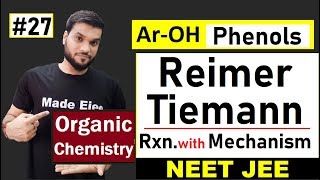 Reimer Tiemann Chemical Rxn in Phenol  Salicylaldehide Formation with mechanism  JEE NEET AIIMS [upl. by Peti173]