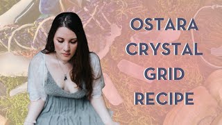 Crystal Grid for Spring Equinox  Simple Seasonal Ritual for Ostara [upl. by Litha]