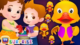 ChuChu TV Surprise Eggs Five Little Ducks  Learning Videos For Kids [upl. by Elehcir455]