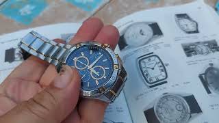 CITIZEN ECODRIVE GN4WS MENS CHRONOGRAPH WRISTWATCH [upl. by Neila]