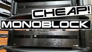 What Affordable Audiophile Monoblock Amps The NEW Emotiva BASX A1 Fixed Version [upl. by Willmert]