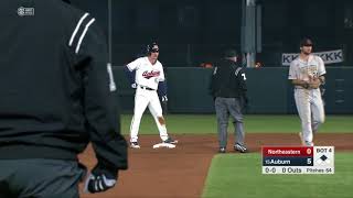 Baseball Highlights 2018 Auburn vs Northeastern Casey Mize NoHitter [upl. by Garratt269]