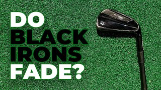 DO BLACK IRONS FADE  TAYLORMADE P790 IRONS [upl. by Bendick899]