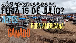 FERIA DE PATACAMAYA  Sorprendido con todo lo que encontré Fardos de ropa autos y más [upl. by Spatz]