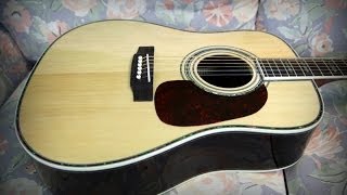 Unboxing Chinese Martin D45S copy [upl. by Margeaux28]