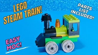 Lego Steam Train Little green version [upl. by Odetta]