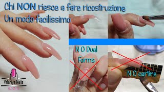 Non riesci a fare la ricostruzione unghie a nessun modo Tutorial [upl. by Maryl]