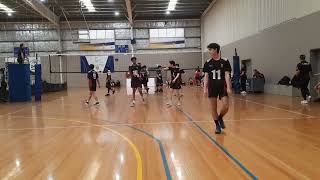 Melbourne High vs Nossal  Year 12 Boys Division 1  Junior Open 2023 [upl. by Isla]