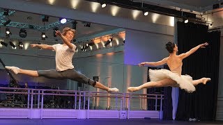 The Royal Ballet rehearse La Bayadère – World Ballet Day 2018 Takada Osipova Muntagirov [upl. by Lehar316]