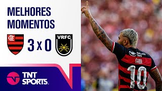 GABIGOL É TITULAR CRAVA E PEDRO TAMBÉM MARCA NA 2ª CHANCE EM PÊNALTI FLAMENGO 3X0 VOLTA REDONDA [upl. by Llenyt]