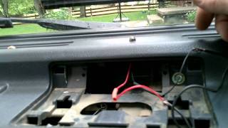 how to install a dummy or fake flashing LED alarm in your car [upl. by Alak]