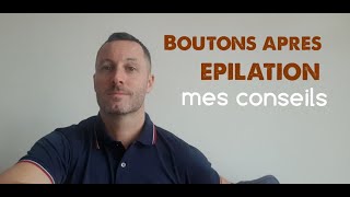 Boutons après épilation  comment les éviter [upl. by Nnyleuqaj]