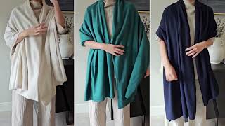 Italy made classic Cashmere long Shawl  IminGlobal [upl. by Thirza]