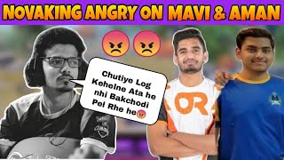 Nova Full Triggered On Mavi and Aman  Mavi Trolling Nova  Rage Moment [upl. by Duong]