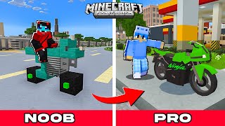 NOOB VS PRO BUILDING BIGBIKE  MinecraftTagalog [upl. by Ottinger]