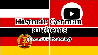 Historic German Anthems with lyrics and translations [upl. by Tarabar]