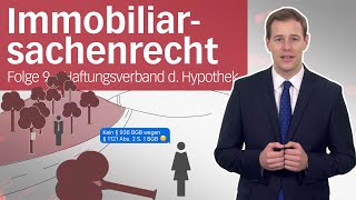 Hypothek 4 – Haftungsverband der Hypothek  Immobiliarsachenrecht  Folge 9 [upl. by Lemrahc200]