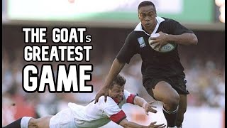 Jonah Lomus Greatest Game  New Zealand vs England  Rugby World Cup SemiFinal 1995 Highlights [upl. by Emina]