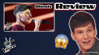 Wincent reagiert JAKOB überzeugt mit der wohl tiefsten Stimme  Review  The Voice Kids 2024 [upl. by Jaime]