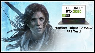 Monster Tulpar T7 V217 Rise of the Tomb Raider FPS Testi 1080p [upl. by Ailimaj]