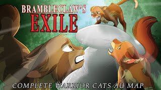 Brambleclaw’s Exile  COMPLETE Warrior Cats AU MAP [upl. by Eylrac651]