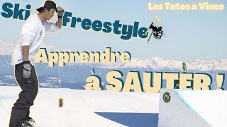 3 étapes pour prendre un saut en ski Tuto ski débutant [upl. by Llerdna]