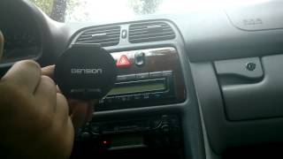 Dension Car Dock  uchwyt samochodowy z Bluetooth i transmiterem prezentacja [upl. by Eppie763]