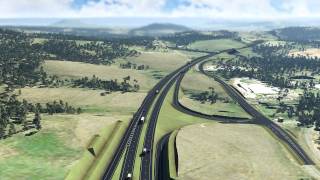 Toowoomba Bypass flyover [upl. by Aspa]