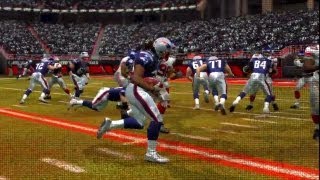 NFL 2007 Super Bowl XLII  New York Giants vs New England Patriots  4th Qrt  Madden 08  HD [upl. by Prissy]