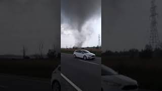 Big Tornado in Mascouche Quebec [upl. by Goody]